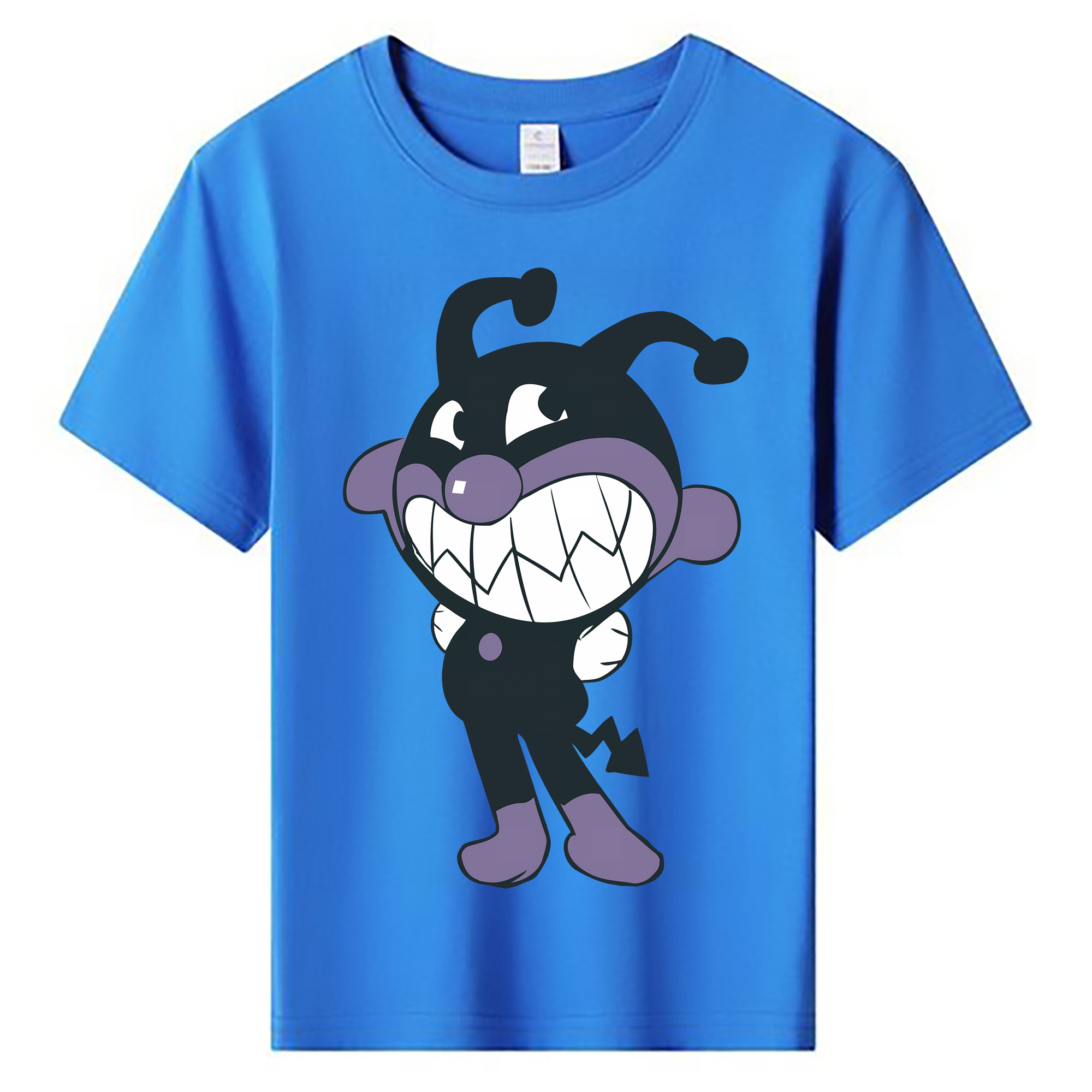 （画像用） アンパンマン Anpanman 綿100％キッズTシャツ（フロントプリント）